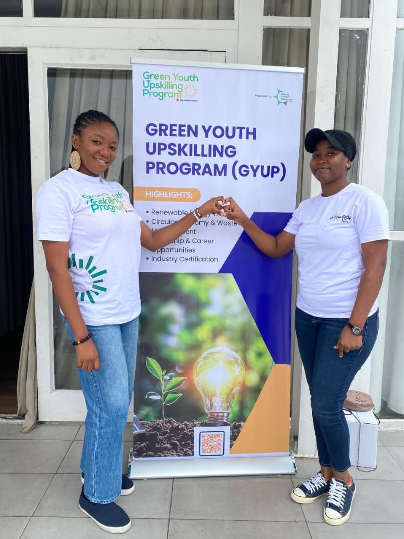 Participants at a Green Youth Upskilling Programme event.